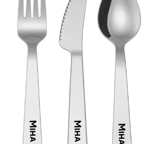 Otroški jedilni pribor - 3 delni