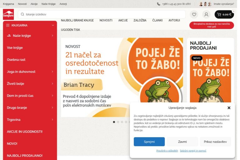 Cangura — knjigarna in založba